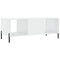 vidaXL Coffee Table High Gloss White 102x50x40 cm Engineered Wood