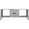 vidaXL Coffee Table Concrete Grey 102x50x40 cm Engineered Wood