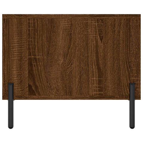 vidaXL Coffee Table Brown Oak 102x50x40 cm Engineered Wood