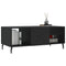vidaXL Coffee Table Black 102x50x40 cm Engineered Wood