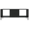 vidaXL Coffee Table Black 102x50x40 cm Engineered Wood