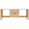 vidaXL Coffee Table Sonoma Oak 102x50x40 cm Engineered Wood