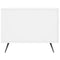 vidaXL Coffee Tables 2 pcs White 50x50x40 cm Engineered Wood