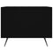 vidaXL Coffee Table Black 50x50x40 cm Engineered Wood
