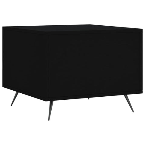 vidaXL Coffee Table Black 50x50x40 cm Engineered Wood