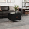 vidaXL Coffee Table Black 50x50x40 cm Engineered Wood