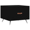 vidaXL Coffee Tables 2 pcs Black 50x50x40 cm Engineered Wood