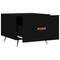 vidaXL Coffee Tables 2 pcs Black 50x50x40 cm Engineered Wood