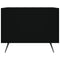 vidaXL Coffee Tables 2 pcs Black 50x50x40 cm Engineered Wood