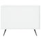 vidaXL Coffee Table High Gloss White 50x50x40 cm Engineered Wood