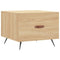 vidaXL Coffee Table Sonoma Oak 50x50x40 cm Engineered Wood