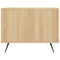 vidaXL Coffee Table Sonoma Oak 50x50x40 cm Engineered Wood