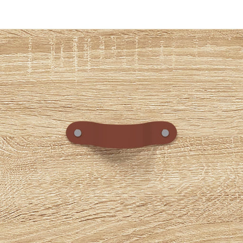 vidaXL Coffee Table Sonoma Oak 50x50x40 cm Engineered Wood