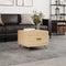 vidaXL Coffee Table Sonoma Oak 50x50x40 cm Engineered Wood
