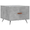 vidaXL Coffee Table Concrete Grey 50x50x40 cm Engineered Wood