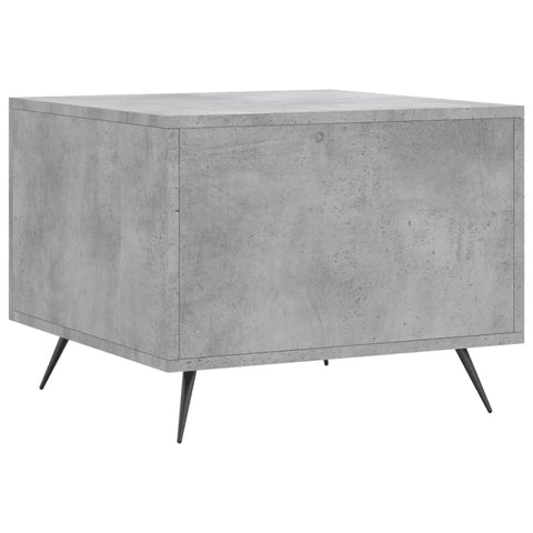vidaXL Coffee Table Concrete Grey 50x50x40 cm Engineered Wood