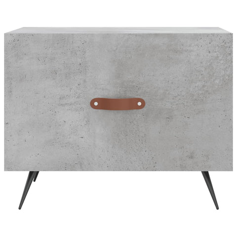 vidaXL Coffee Tables 2 pcs Concrete Grey 50x50x40 cm Engineered Wood