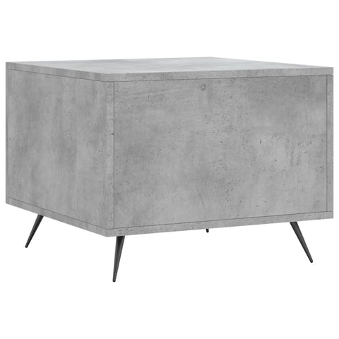 vidaXL Coffee Tables 2 pcs Concrete Grey 50x50x40 cm Engineered Wood