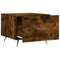 vidaXL Coffee Table Smoked Oak 50x50x40 cm Engineered Wood