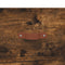 vidaXL Coffee Table Smoked Oak 50x50x40 cm Engineered Wood