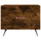 vidaXL Coffee Tables 2 pcs Smoked Oak 50x50x40 cm Engineered Wood
