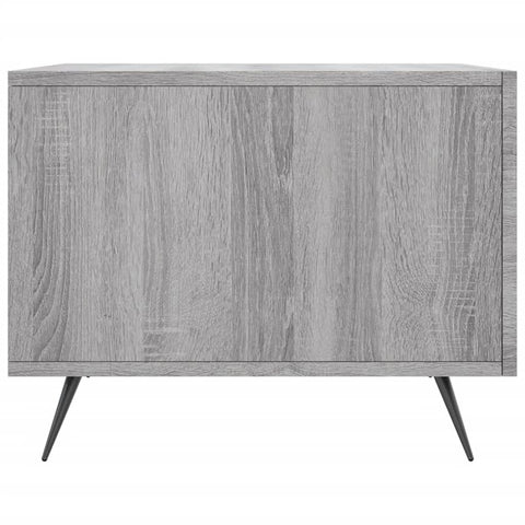 vidaXL Coffee Table Grey Sonoma 50x50x40 cm Engineered Wood