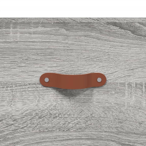 vidaXL Coffee Table Grey Sonoma 50x50x40 cm Engineered Wood