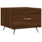 vidaXL Coffee Table Brown Oak 50x50x40 cm Engineered Wood