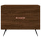 vidaXL Coffee Tables 2 pcs Brown Oak 50x50x40 cm Engineered Wood