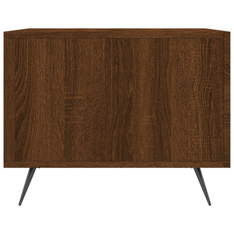vidaXL Coffee Tables 2 pcs Brown Oak 50x50x40 cm Engineered Wood