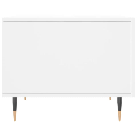 vidaXL Coffee Tables 2 pcs White 50x50x40 cm Engineered Wood