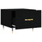 vidaXL Coffee Tables 2 pcs Black 50x50x40 cm Engineered Wood