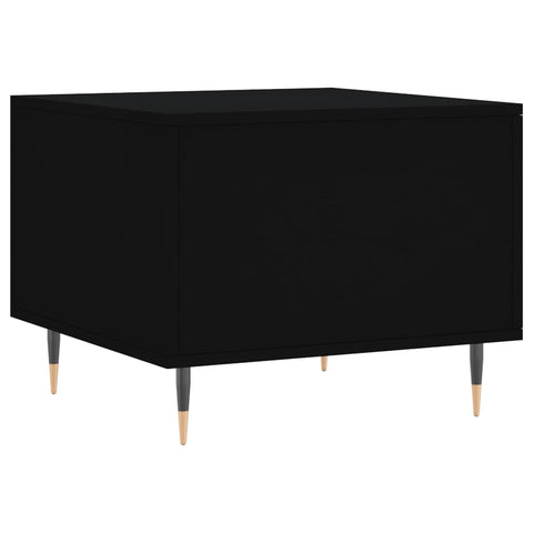 vidaXL Coffee Tables 2 pcs Black 50x50x40 cm Engineered Wood