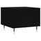 vidaXL Coffee Tables 2 pcs Black 50x50x40 cm Engineered Wood