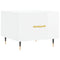 vidaXL Coffee Tables 2pcs High Gloss White 50x50x40 cm Engineered Wood