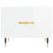 vidaXL Coffee Tables 2pcs High Gloss White 50x50x40 cm Engineered Wood