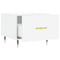 vidaXL Coffee Tables 2pcs High Gloss White 50x50x40 cm Engineered Wood