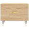 vidaXL Coffee Table Sonoma Oak 50x50x40 cm Engineered Wood