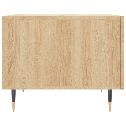 vidaXL Coffee Tables 2 pcs Sonoma Oak 50x50x40 cm Engineered Wood