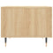 vidaXL Coffee Tables 2 pcs Sonoma Oak 50x50x40 cm Engineered Wood