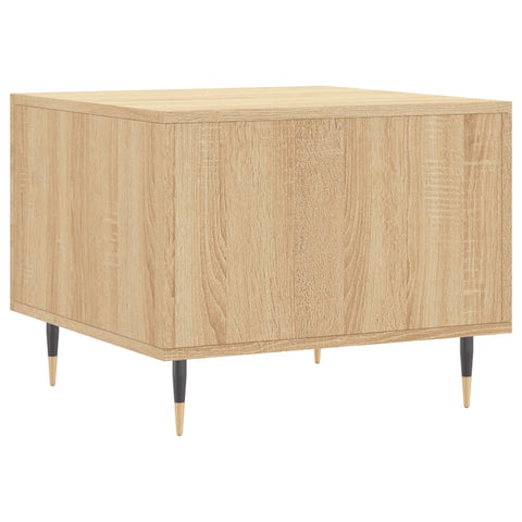 vidaXL Coffee Tables 2 pcs Sonoma Oak 50x50x40 cm Engineered Wood