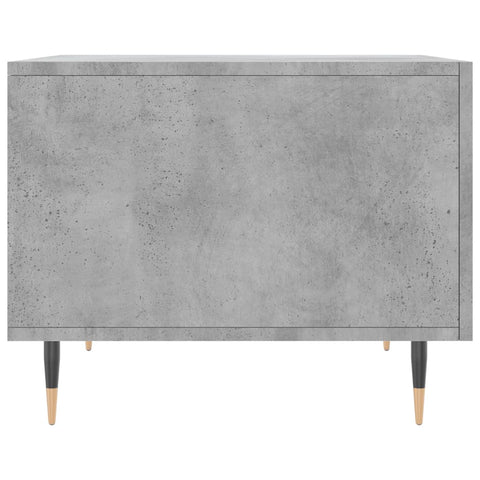 vidaXL Coffee Table Concrete Grey 50x50x40 cm Engineered Wood