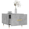 vidaXL Coffee Tables 2 pcs Concrete Grey 50x50x40 cm Engineered Wood