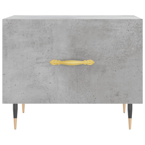 vidaXL Coffee Tables 2 pcs Concrete Grey 50x50x40 cm Engineered Wood