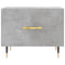 vidaXL Coffee Tables 2 pcs Concrete Grey 50x50x40 cm Engineered Wood