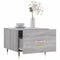vidaXL Coffee Tables 2 pcs Grey Sonoma 50x50x40 cm Engineered Wood