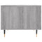 vidaXL Coffee Tables 2 pcs Grey Sonoma 50x50x40 cm Engineered Wood