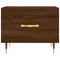 vidaXL Coffee Table Brown Oak 50x50x40 cm Engineered Wood