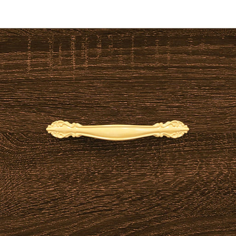 vidaXL Coffee Table Brown Oak 50x50x40 cm Engineered Wood
