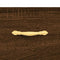 vidaXL Coffee Table Brown Oak 50x50x40 cm Engineered Wood